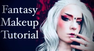 E-Girl makeup tutorial on the BlessedShadows YouTube channel 