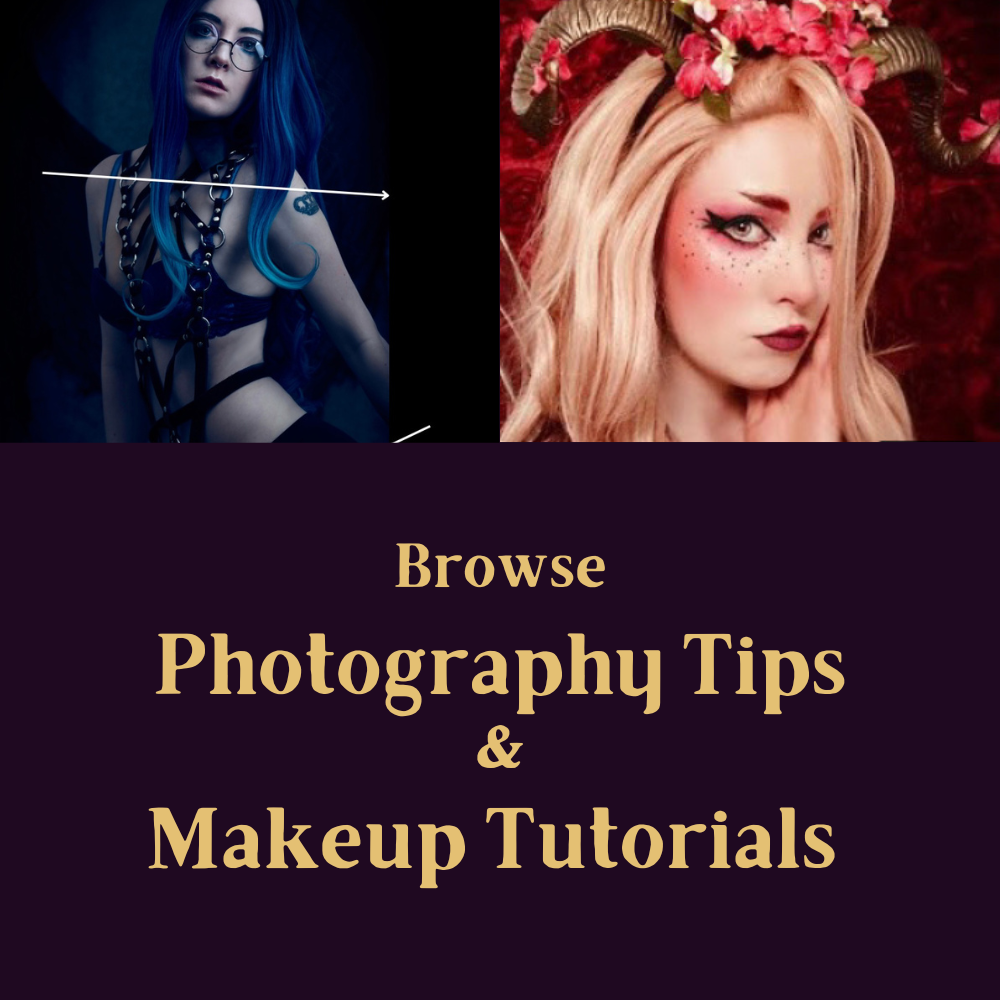 On BlessedShadows, browse photography tips and makeup tutorials 